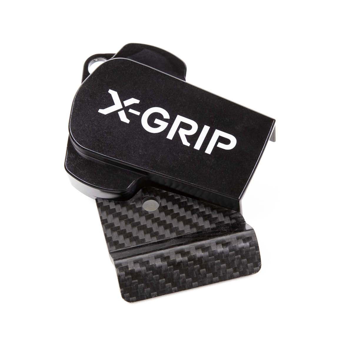 Protection TBI X-GRIP noir carbone – protection injection KTM Husqvarna GasGas 2 Temps