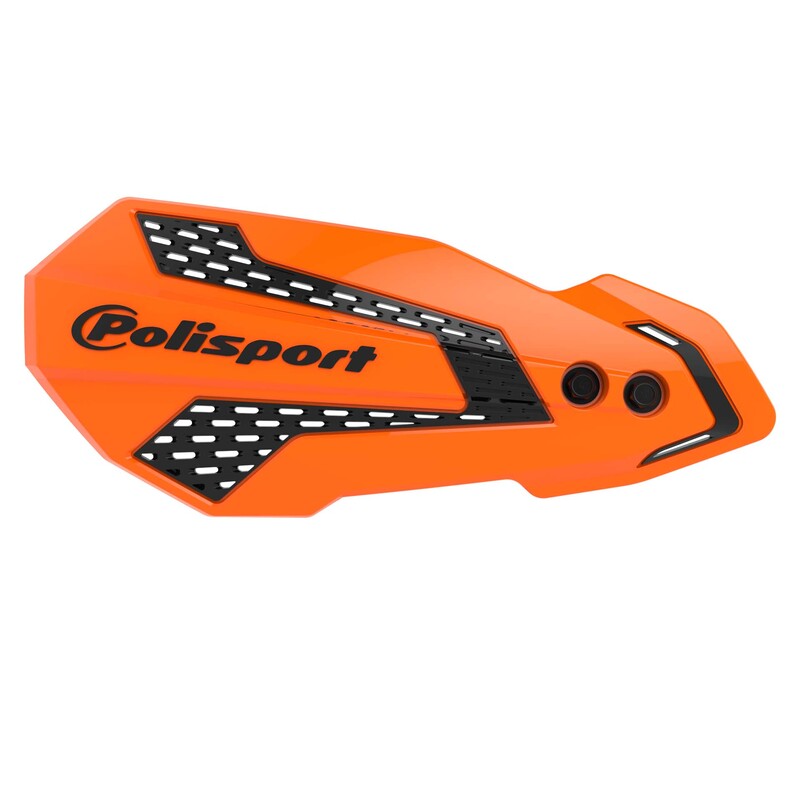 Protege-mains Polisport MX Flow orange et noir moto cross enduro