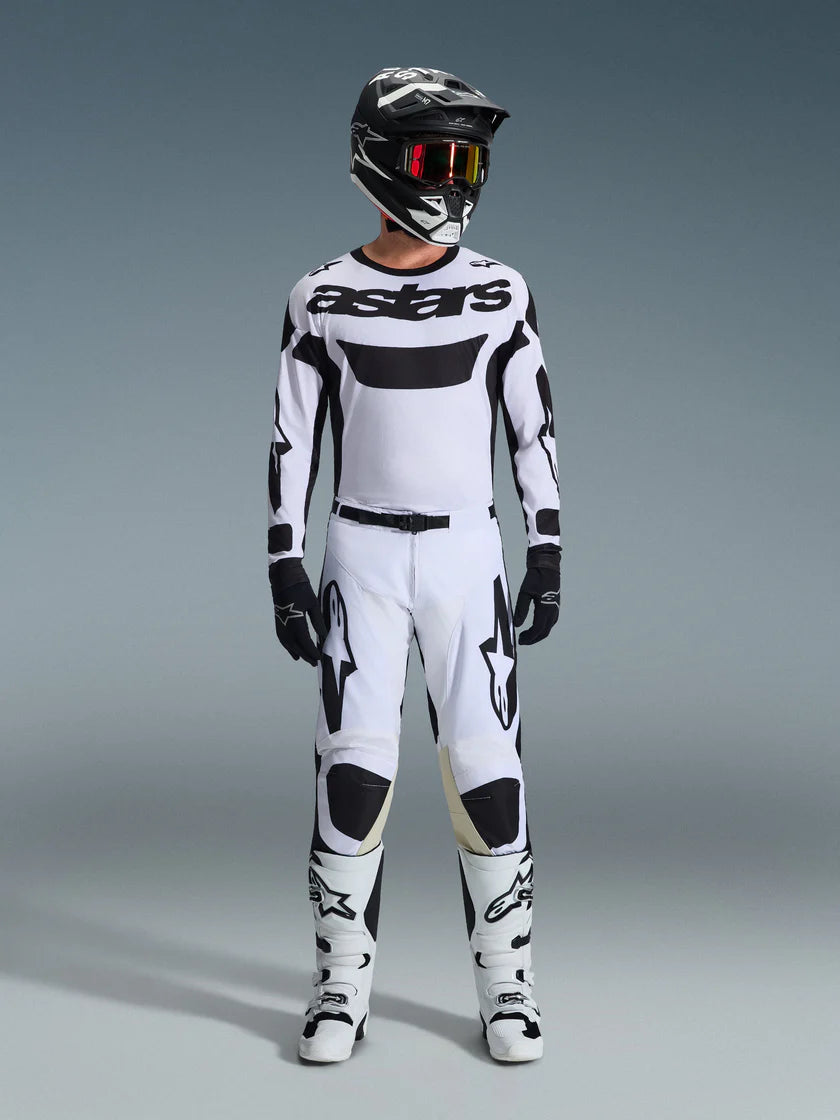 Tenue Cross Complete Racer Riway Blanc Noir ALPINESTARS