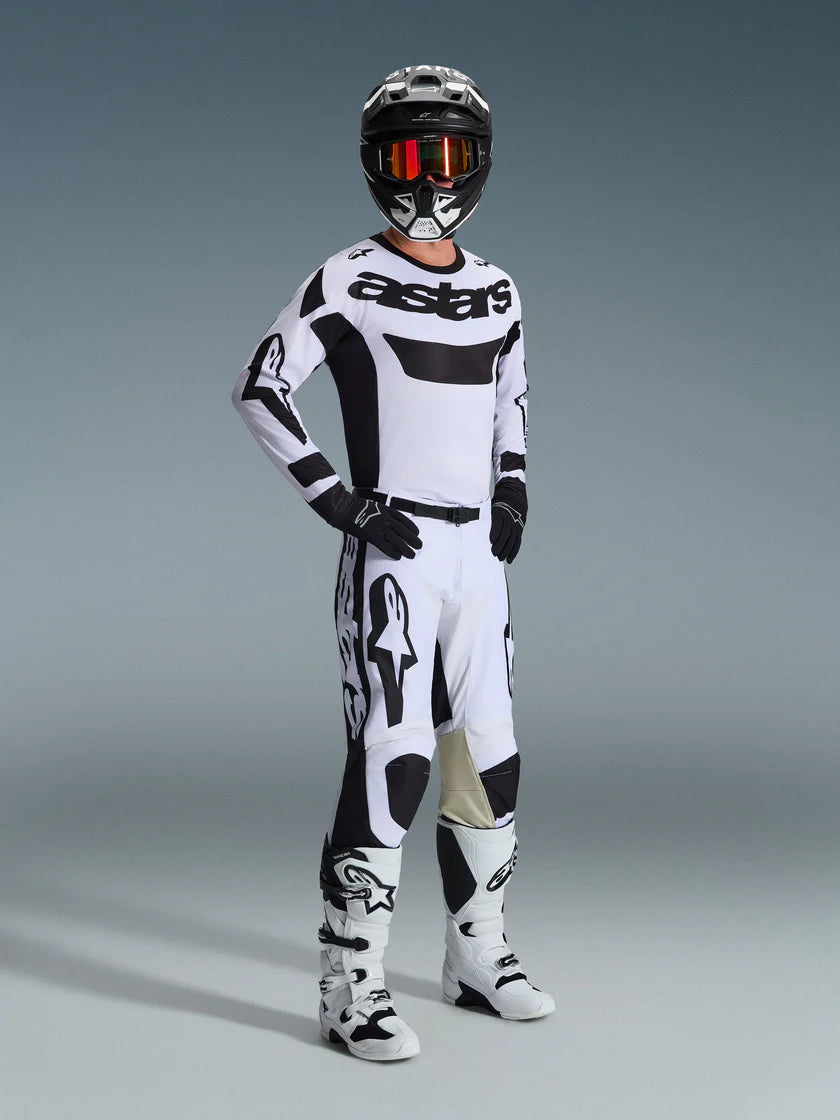 Tenue Cross Complete Racer Riway Blanc Noir ALPINESTARS