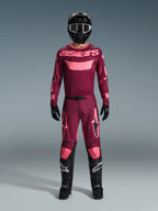 Tenue Cross Complete Racer Riway Rose-Bordeaux ALPINESTARS