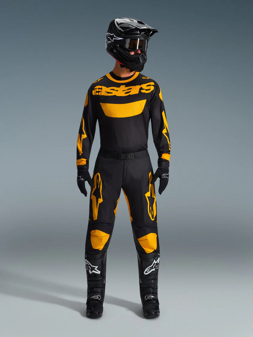 Tenue Cross Complete Racer Riway Noir Jaune ALPINESTARS