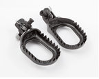 Repose-pieds Punk S3 Parts Beta noir en acier avec grip extrême pour enduro et hard enduro