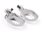 Repose-pieds Punk S3 Parts Beta silver en acier haute résistance pour enduro et hard enduro