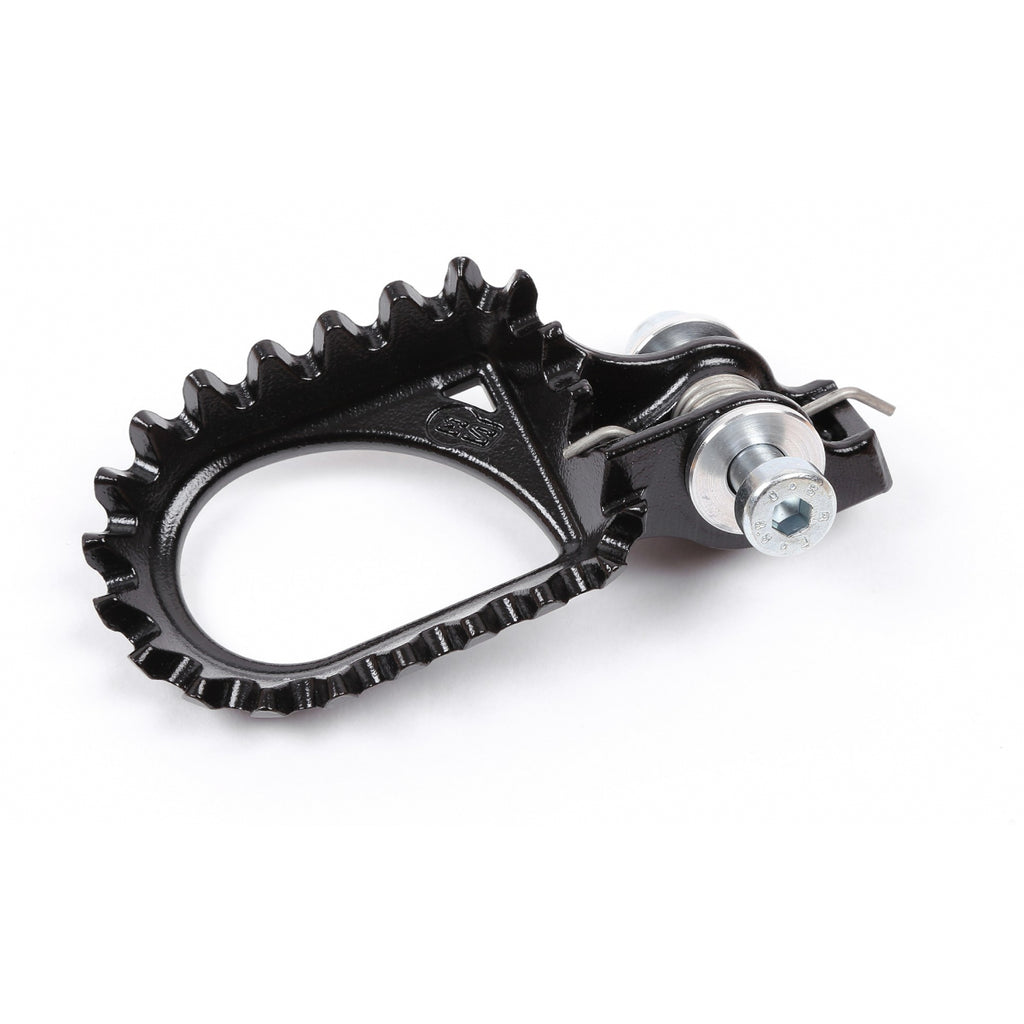 Repose pieds trial S3 Hard Rock aluminium CNC haute adhérence cale pied trial beta sherco gasgas trrs vertigo zoom