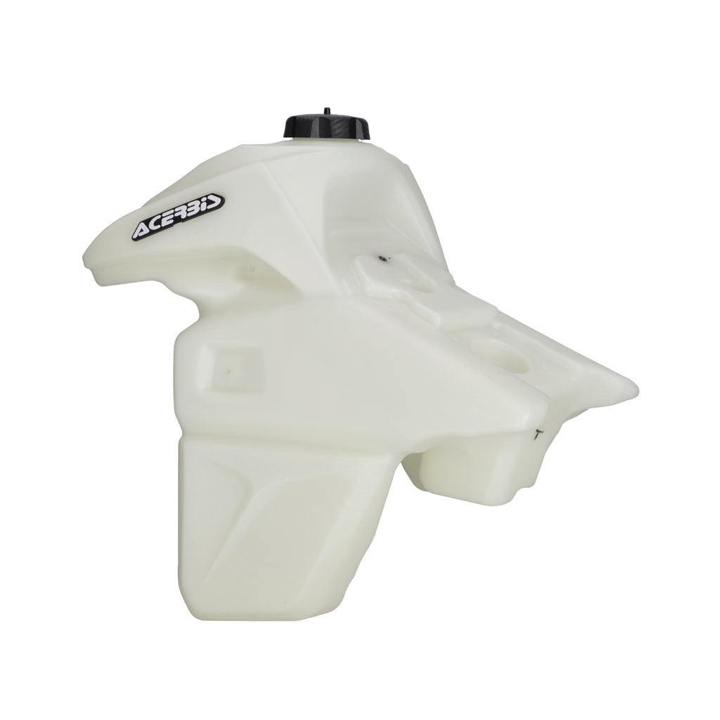 Réservoir 12 L Acerbis KTM naturel translucide, vue trois quarts