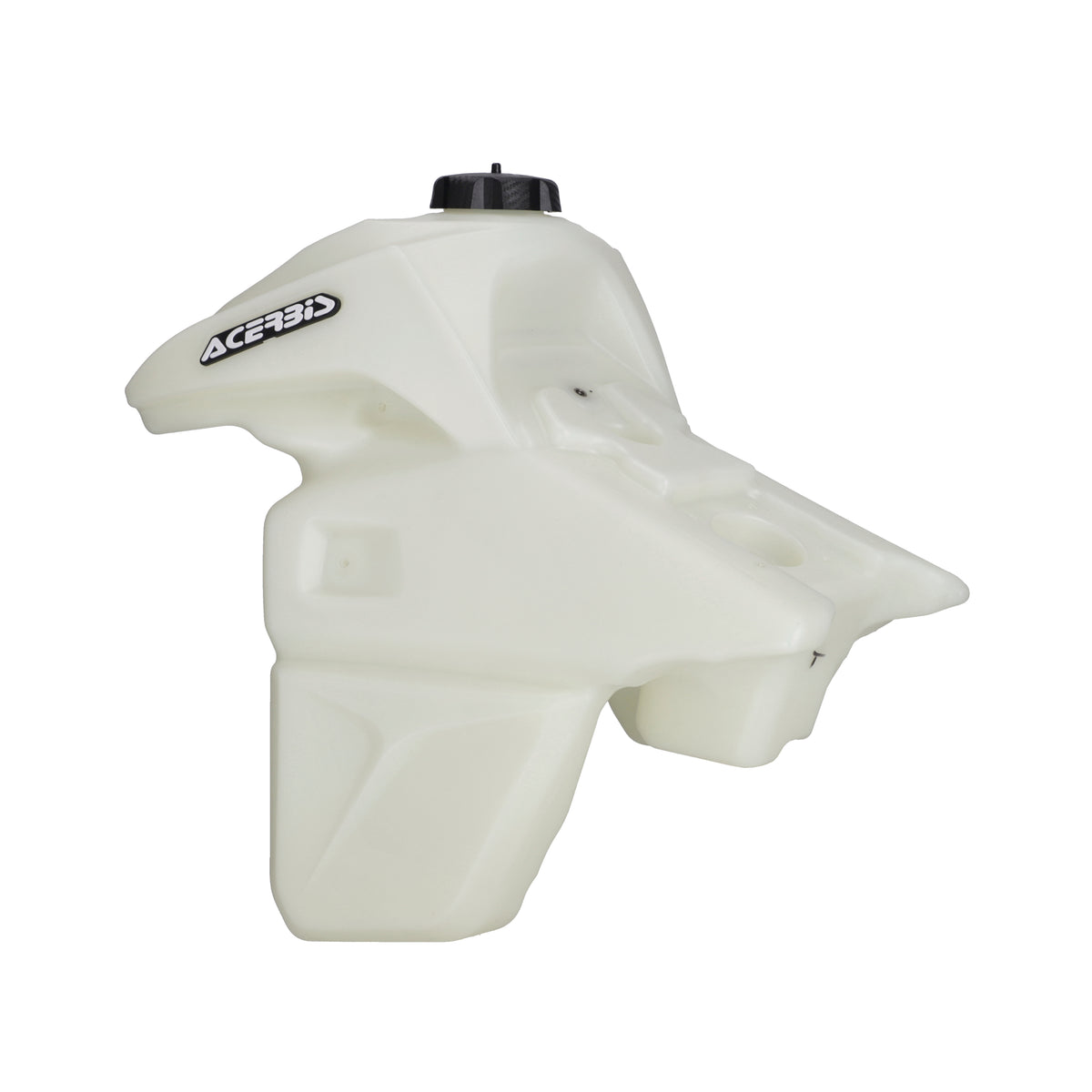 Réservoir 12 L Acerbis KTM naturel translucide, vue trois quarts
