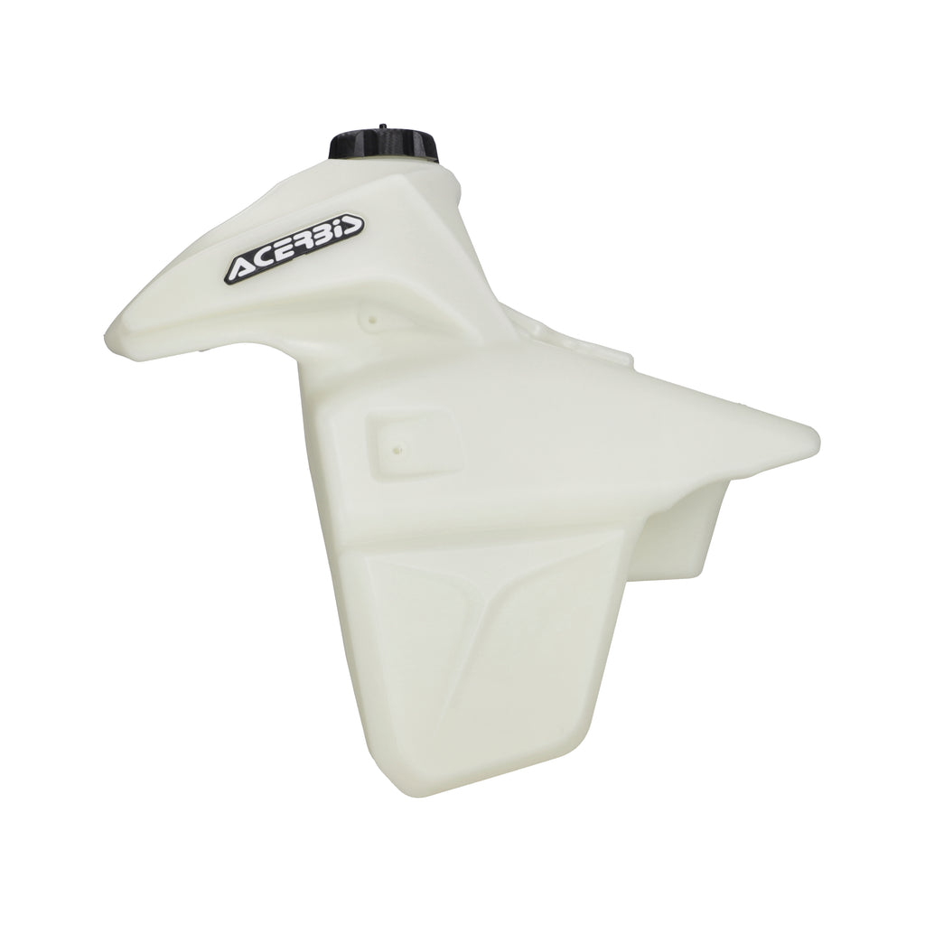 Réservoir 12 L Acerbis KTM naturel translucide, vue de profil