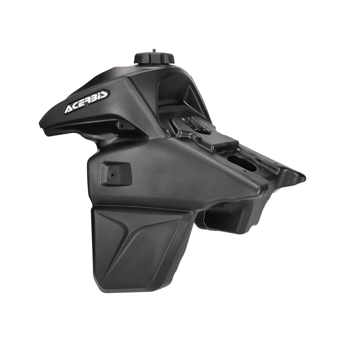 Réservoir 12 L Acerbis KTM noir, vue trois quarts