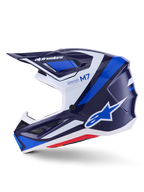 Casque S-M7 Rice Bleu ALPINESTARS
