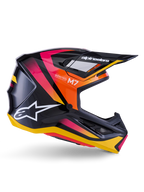 Casque S-M7 Rice Noir Multicolor ALPINESTARS