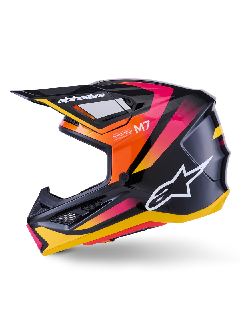 Casque S-M7 Rice Noir Multicolor ALPINESTARS