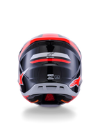 Casque S-M7 Rice Rouge Noir ALPINESTARS
