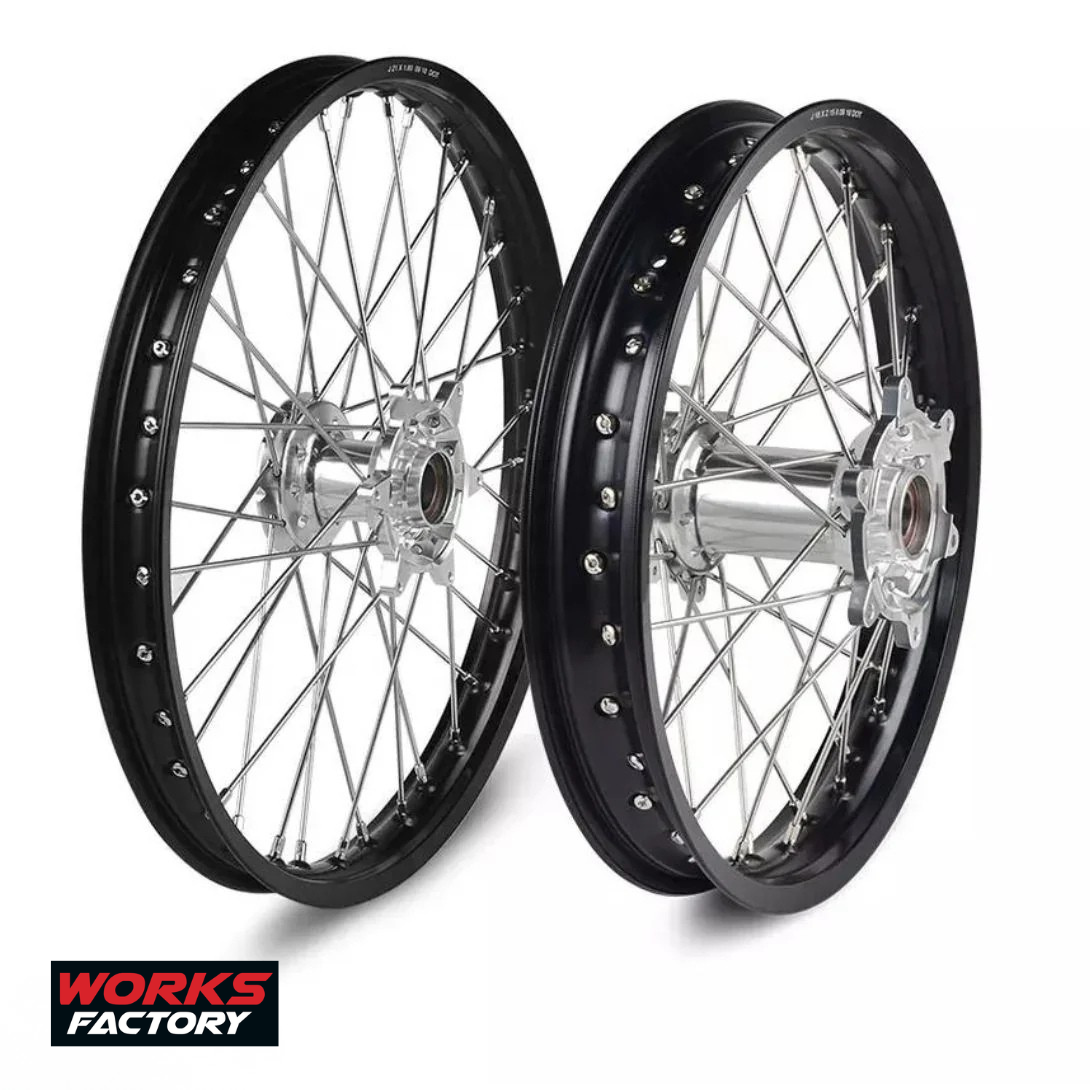 Roue Avant 21" & Arrière 18" Factory Wheels KTM Husqvarna GasGas