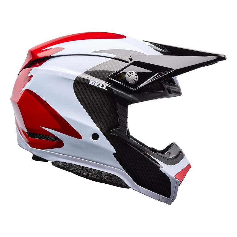 Casque Moto10 Spherical Rouge Noir BELL