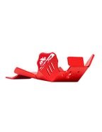 Sabot AXP Xtreme 8mm Beta 250 300 RR Xtrainer protection moteur hard enduro rouge