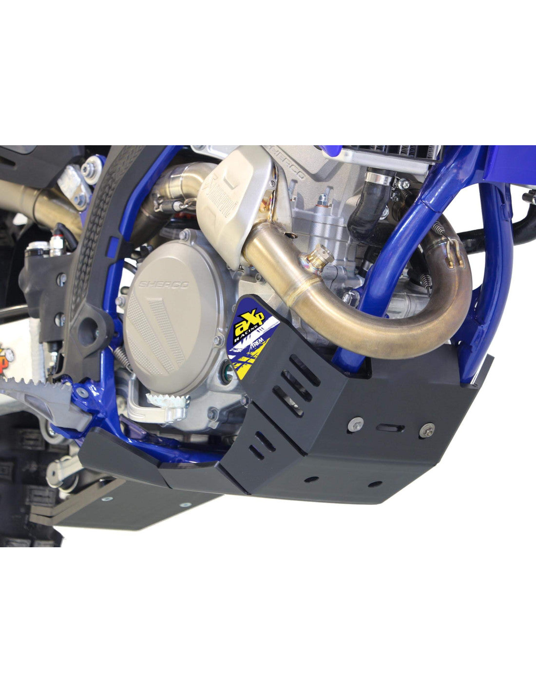 Sabot AXP Xtreme 8mm Sherco 250 300 SE-F protection moteur hard enduro avec moto