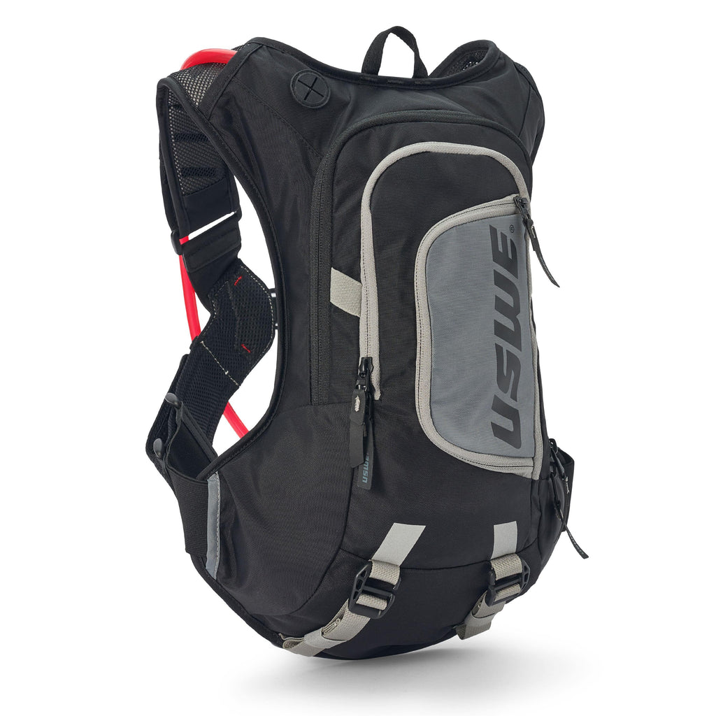 Sac d’hydratation USWE Moto Hydro 12L noir pour enduro hard enduro rallye raid et adventure