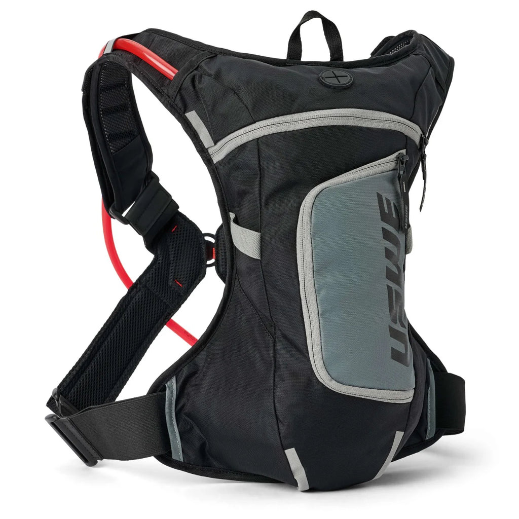 Sac d’hydratation USWE MOTO HYDRO 4L Adventure Fit avec poche à eau 3L pour enduro hard enduro rallye et motocross