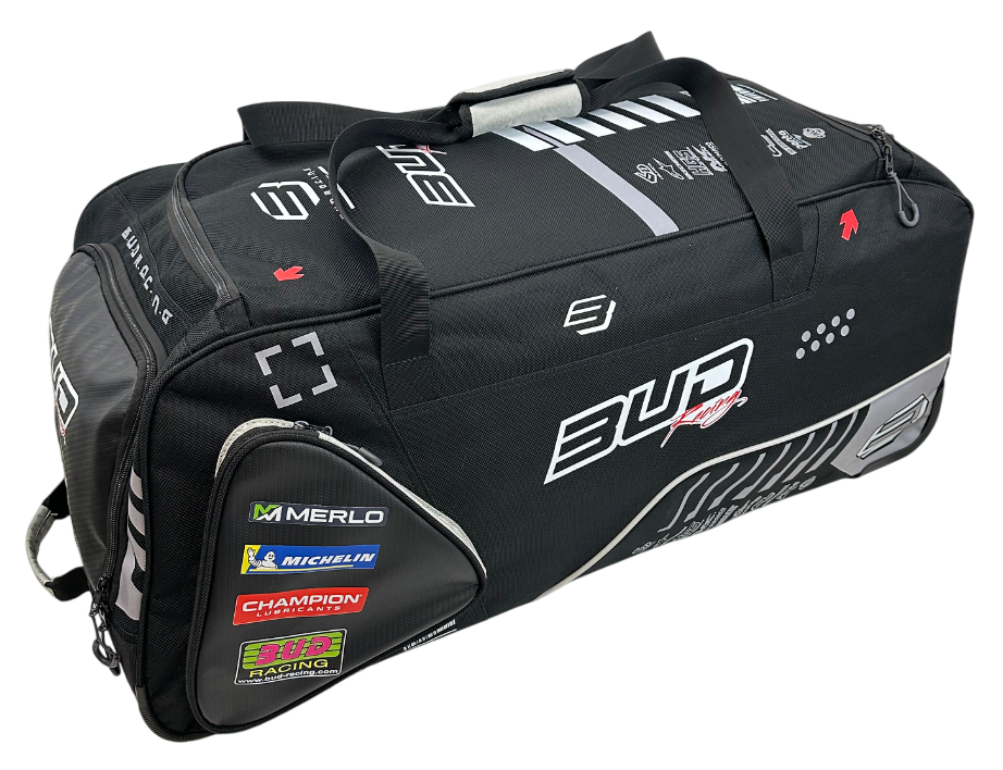 Sac de Voyage à Roulettes Noir/Gris BUD RACING