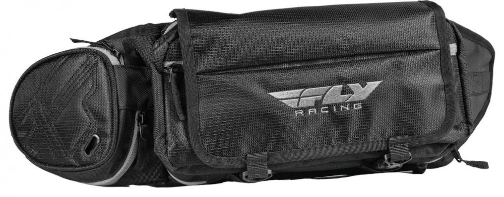 Sacoche à outils FLY Racing noire vue de face