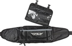 Sacoche à outils FLY Racing ouverte avec son compartiment à outils