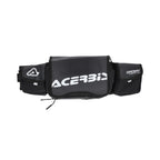 Sacoche banane Dromy Logo Acerbis noir et blanc vue de face