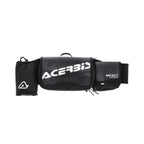 Sacoche banane Impact Logo Acerbis noir et blanc vue de face