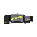 Sacoche banane Impact Logo Acerbis noir et gris vue de face