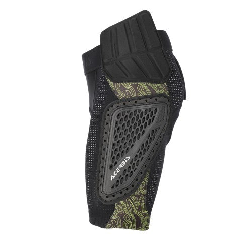 Short de protection Acerbis Hard Rush 0027106 - détail inserts silicone