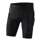 Short de protection Troy Lee Designs Stage Ghost D3O noir réf 565906 vue de face