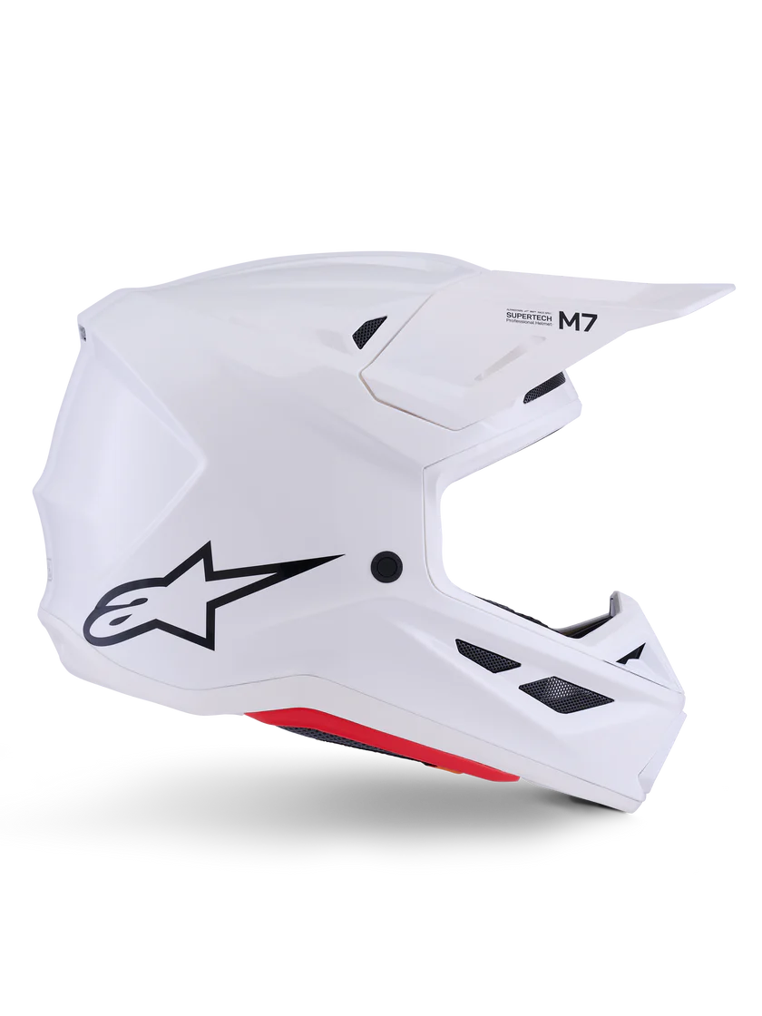 Casque S-M7 Solid Blanc ALPINESTAR