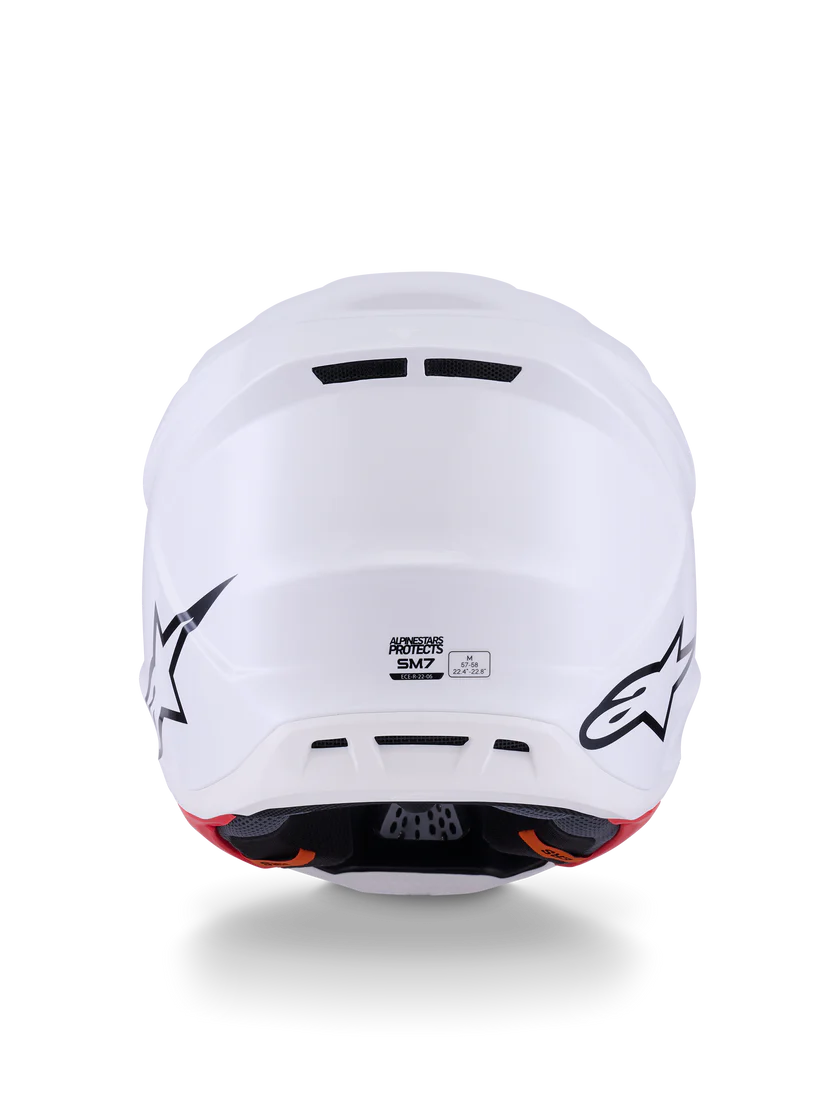 Casque S-M7 Solid Blanc ALPINESTAR