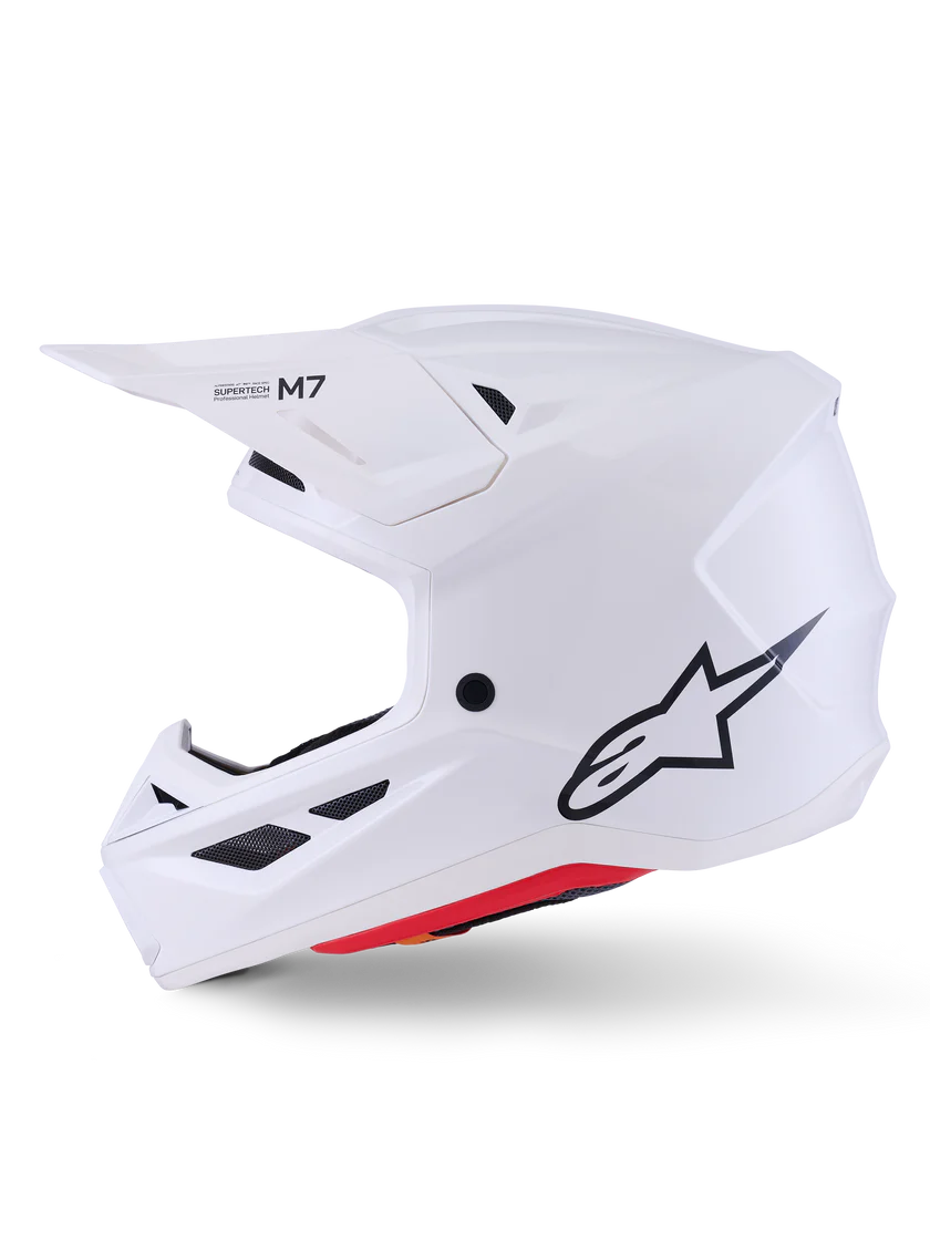 Casque S-M7 Solid Blanc ALPINESTAR