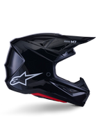 Casque S-M7 Solid Noir ALPINESTAR