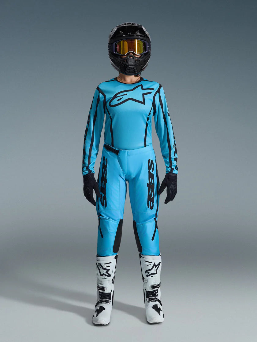 Tenue Cross Femme Stella Fluid Turquoise ALPINESTARS