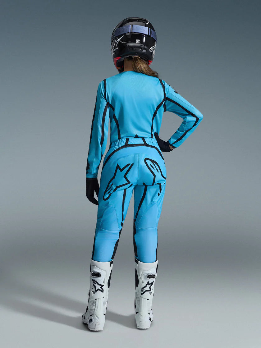 Tenue Cross Femme Stella Fluid Turquoise ALPINESTARS