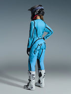 Tenue Cross Femme Stella Fluid Turquoise ALPINESTARS