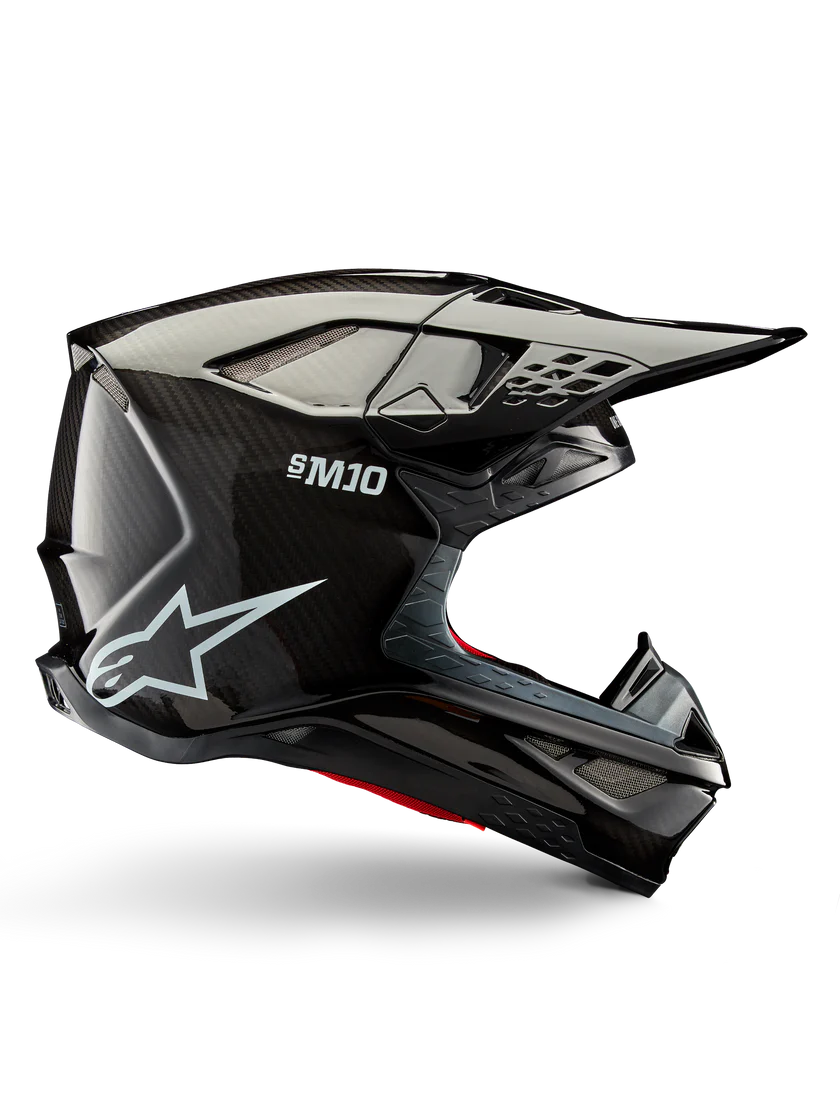 Casque Supertech M10 Solide Noir ALPINESTARS