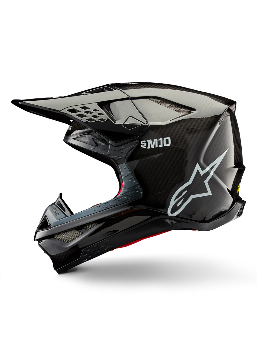 Casque Supertech M10 Solide Noir ALPINESTARS