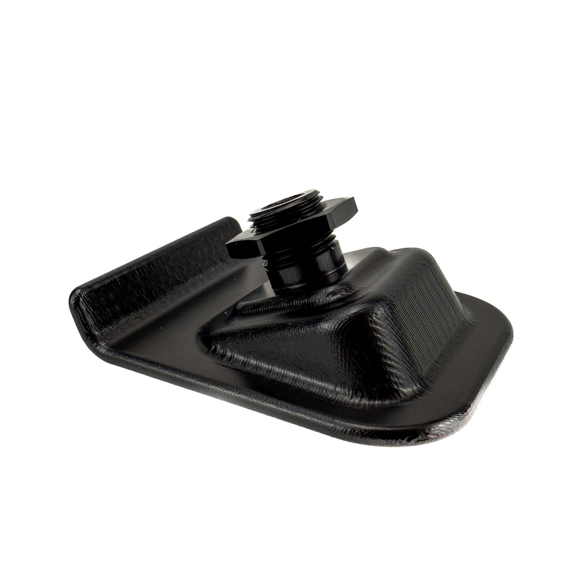 Support de selle aluminium noir ONE GRIPPER pour Husqvarna vue de dessous