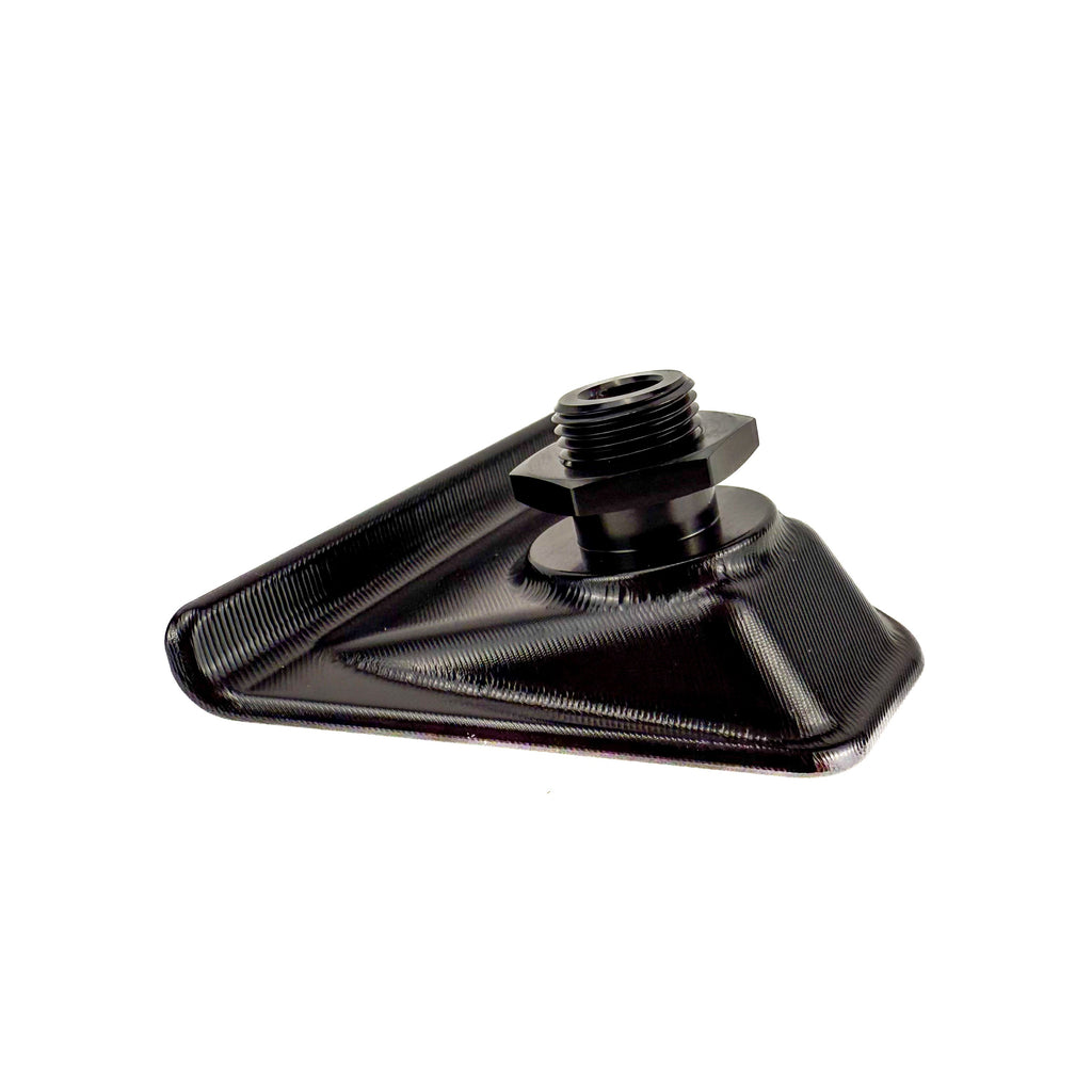 Support de selle aluminium noir ONE GRIPPER pour KTM vue arrière avec écrou breveté