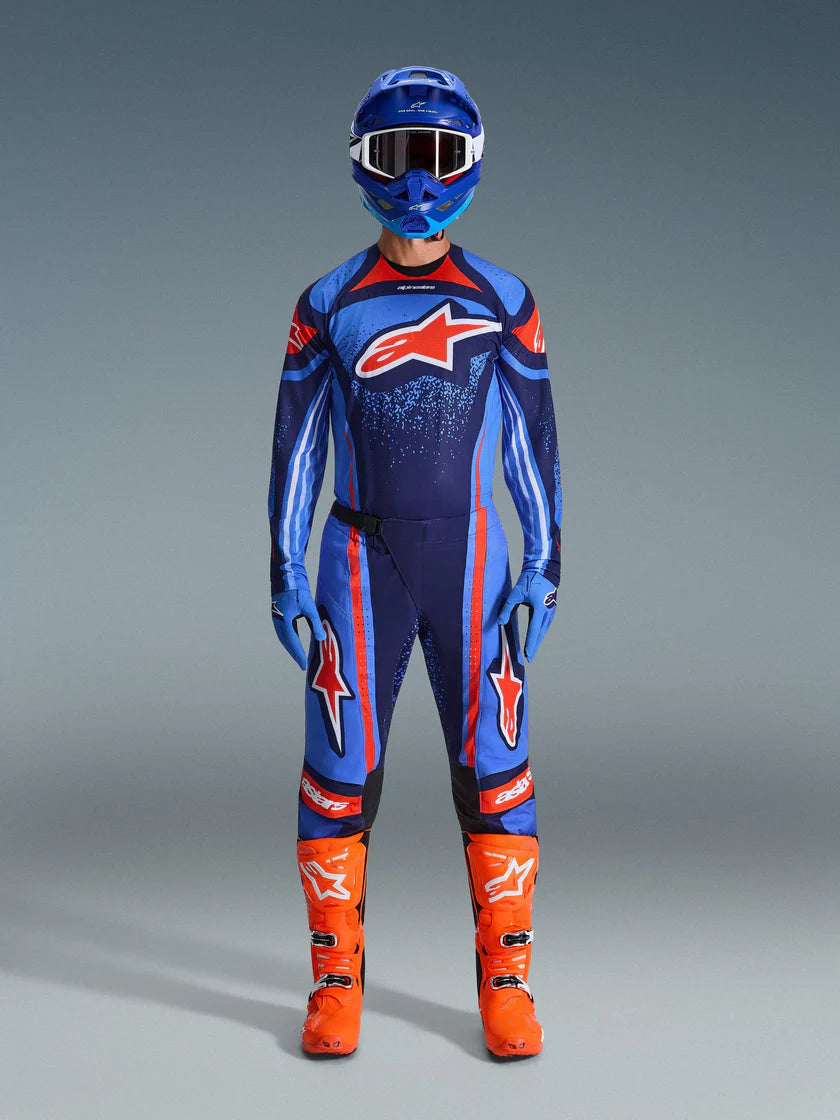 Tenue Cross Complète Techstars Nomur Bleu ALPINESTARS