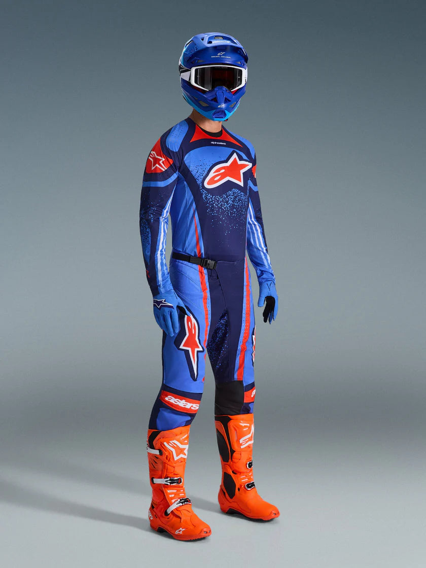 Tenue Cross Complète Techstars Nomur Bleu ALPINESTARS