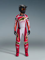 Tenue Cross Complète Techstars Nomur Rouge-Blanc ALPINESTARS