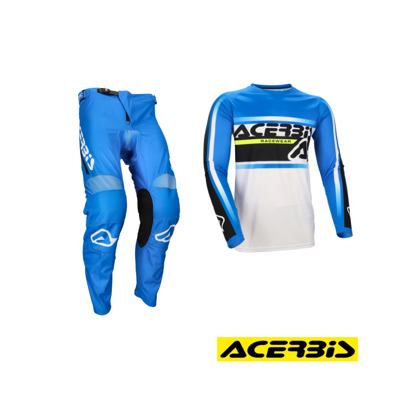 Tenue MX LINEAR Bleu ACERBIS