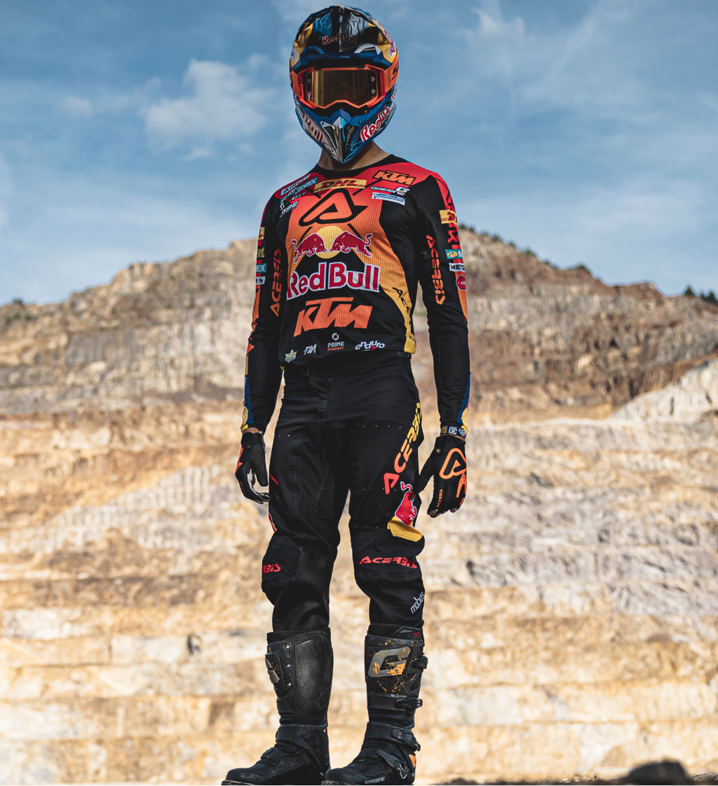 Tenue Acerbis MX Track Inc Orange Verona 2026 – Maillot + Pantalon Motocross Enduro