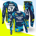 Tenue Billy Bolt Veranito fluor S3 Parts, maillot et pantalon, vue d'ensemble