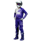 Tenue complète enfant Bud Racing 95 Evo violet blanc - vue d'ensemble