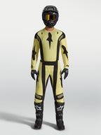 Tenue cross complète Alpinestars Techstar Atrox jaune et noir vue d'ensemble